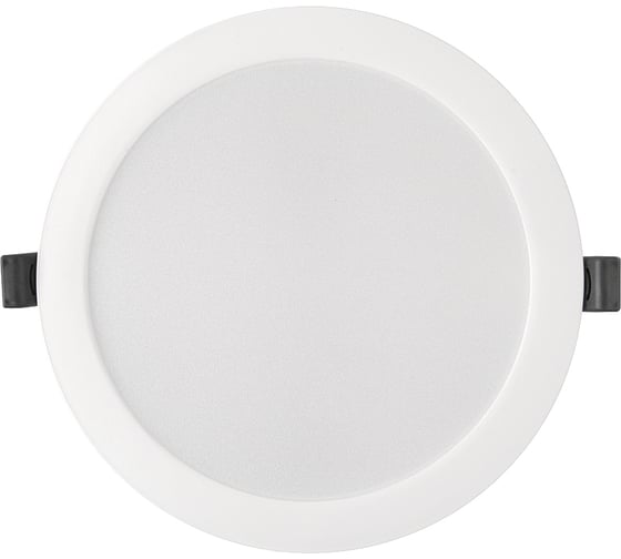 Изображение товара Светильник светодиодный встраиваемый General Lighting Systems 18Вт, 1860Лм, 6500К, Холодный белый свет, Круг, 176х28мм GLP-RW3-18BT-175-6 412408