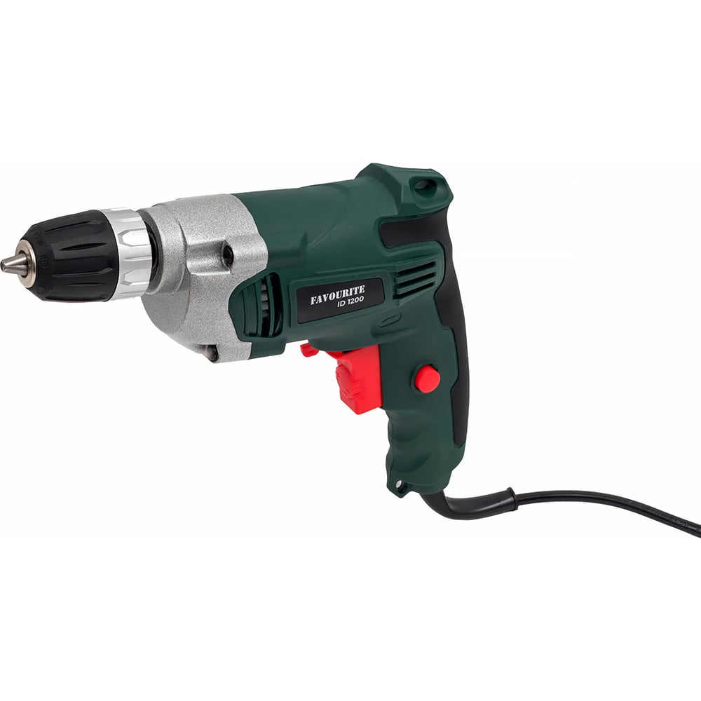 Изображение товара Дрель электрическая FAVOURITE ID 1200 1200Вт, безударная, регулировка оборотов