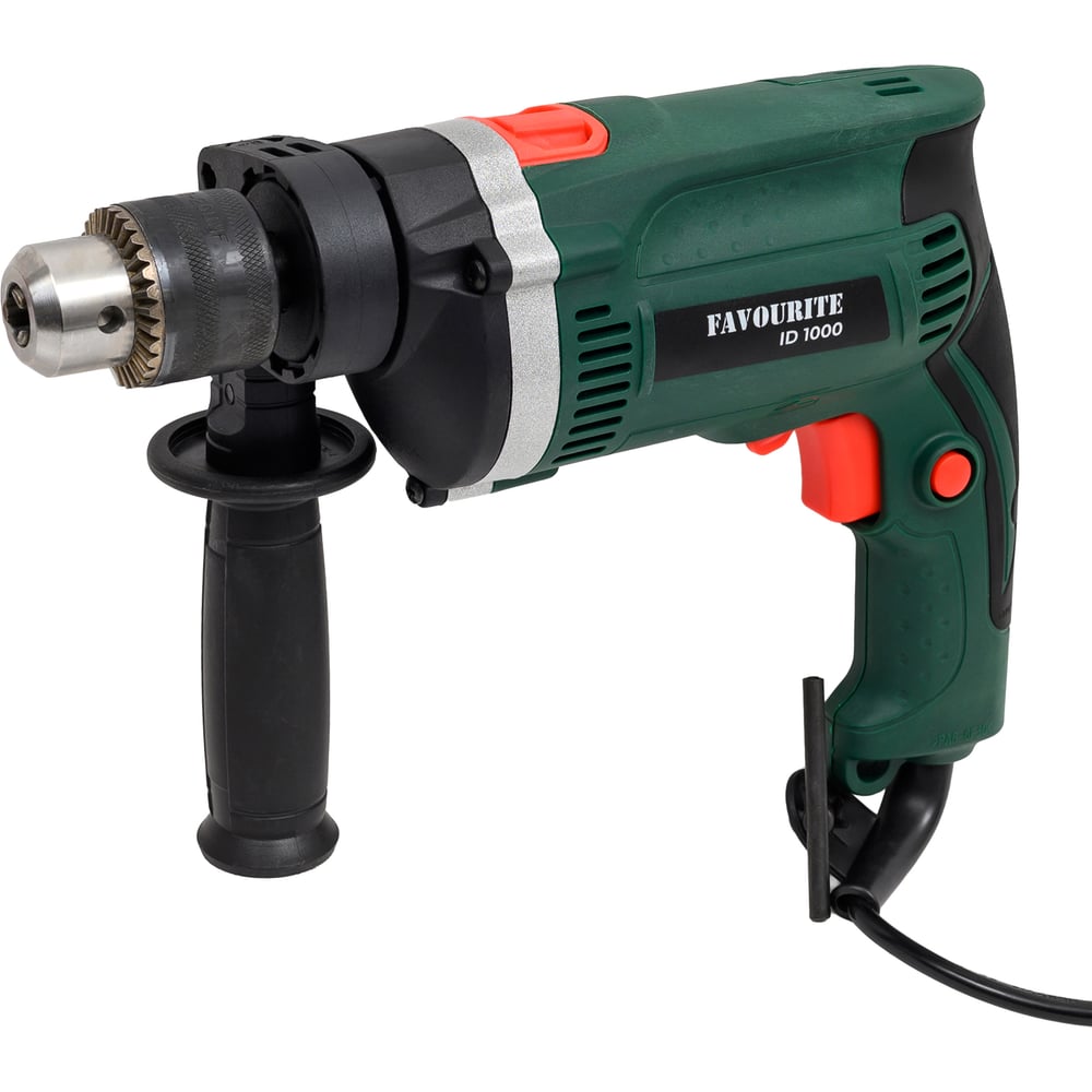 Изображение товара Дрель ударная FAVOURITE ID 1000 1000Вт с реверсом и подсветкой