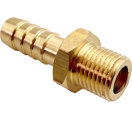 Изображение товара Штуцер для шлангов 1/4" НР х 10 мм HG 1896875