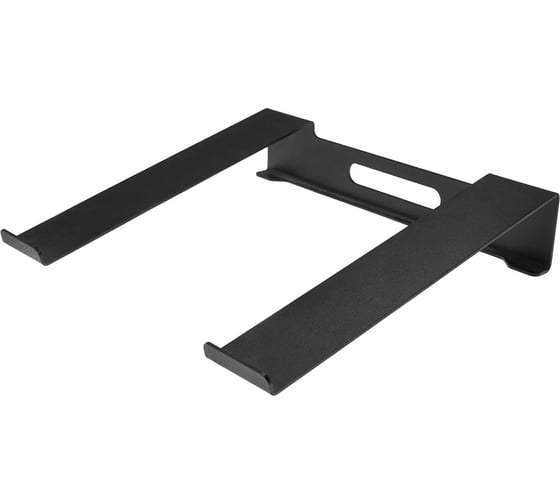 Изображение товара Подставка для ноутбука EMBODIMENT фиксированная, черная EMB-LS-T-B