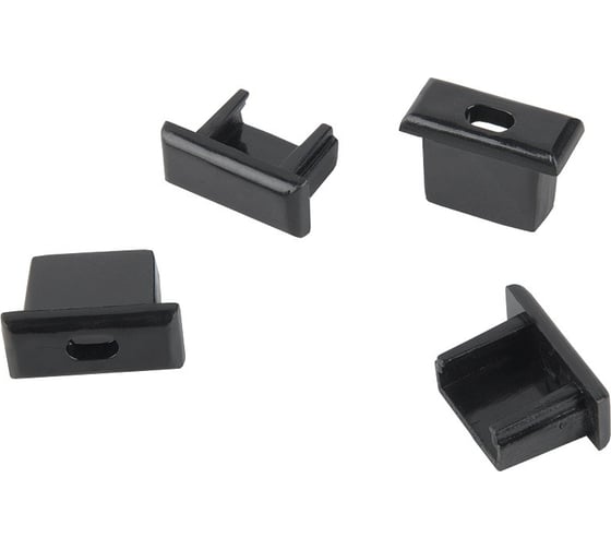 Изображение товара Заглушка для профиля General Lighting Systems 20 шт в упаковке GAL-7-16-E-IP20-B 523303