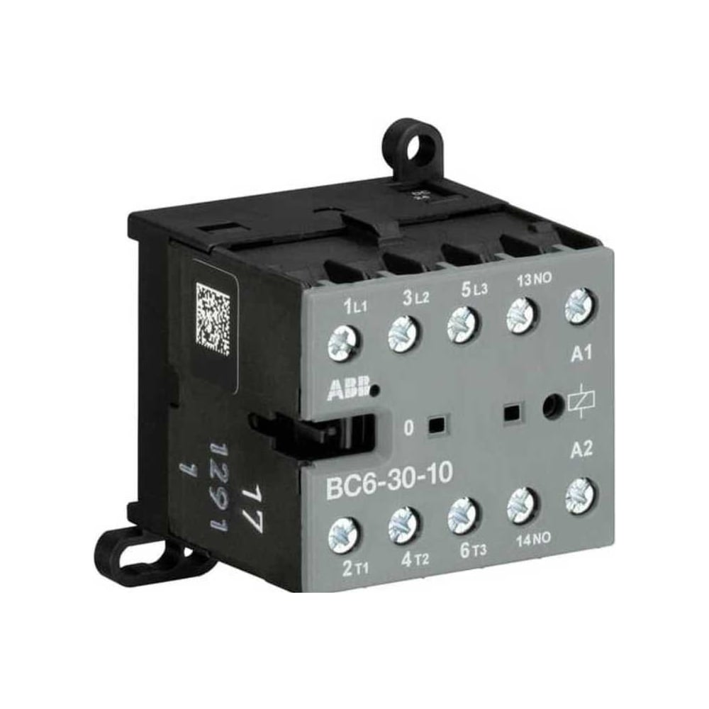 Изображение товара Мини-контактор ABB ВC6-30-10 9A катушка 24В DC