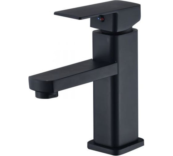 Изображение товара Смеситель для умывальника ECONOCE D35-A, серия 210, черный EC0211BL