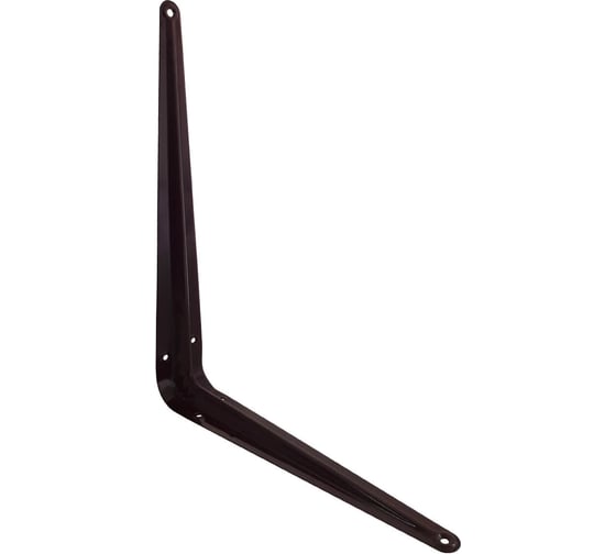 Изображение товара Полкодержатель MARLOK 300x250 мм (консоль 10x12), коричневый 003313