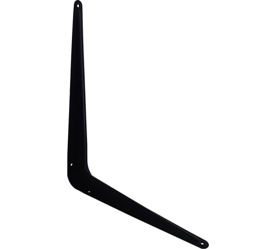 Изображение товара Полкодержатель MARLOK 300x250 мм (консоль 10x12), черный 036214