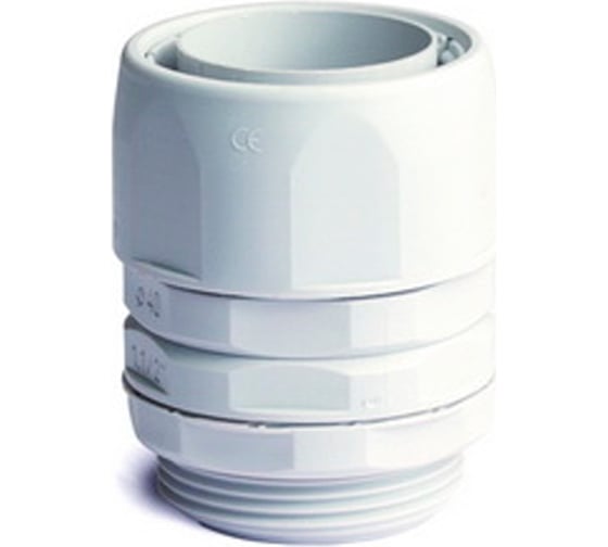 Изображение товара Переходник DKC армированная труба коробка, IP65, 3/4, д.20мм 25 ШТ 55120