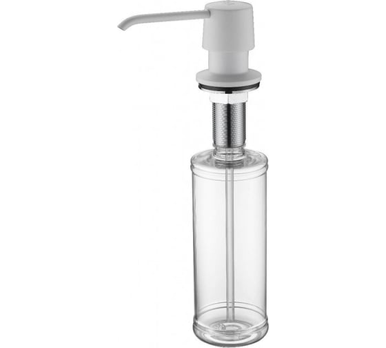 Изображение товара Дозатор для жидкого мыла Paulmark SAUBER, белый матовый, D001-WH