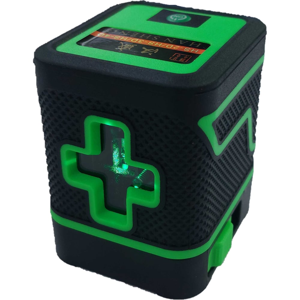 Изображение товара Линейный лазерный нивелир TOOLAS куб 2 луча зеленый луч