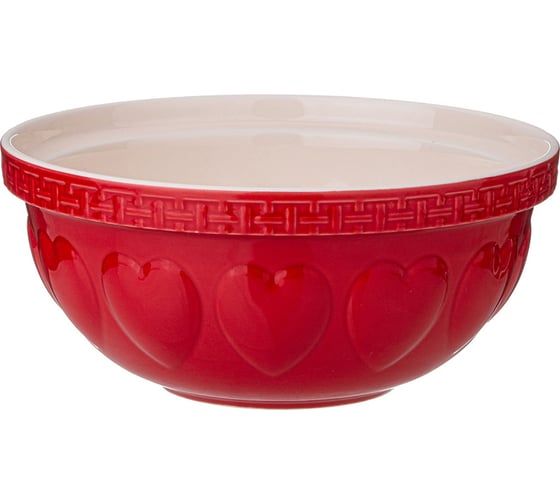 Изображение товара Салатник Lefard для смешивания и сервировки kitchen passion 20,50 см красная 424-067