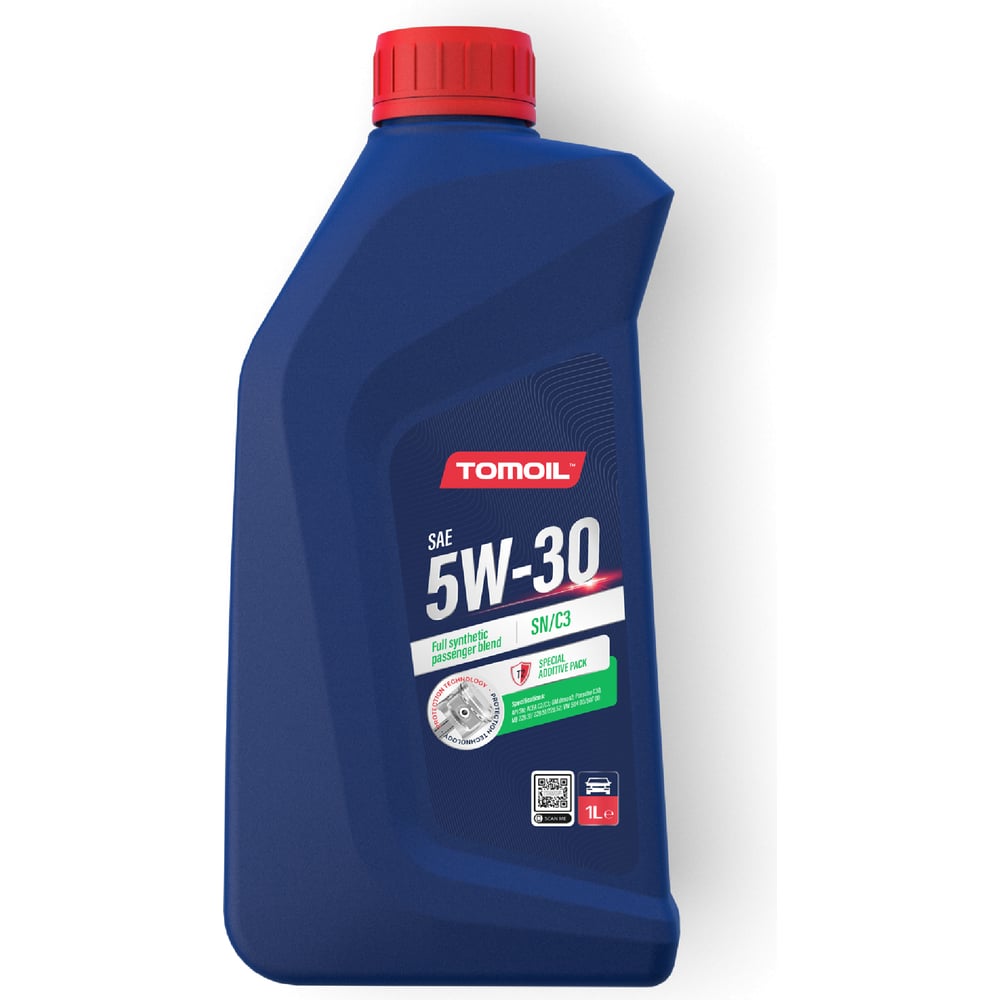 Изображение товара Моторное масло TOMOIL Engine Oil 5W-30 SN/C3 1л