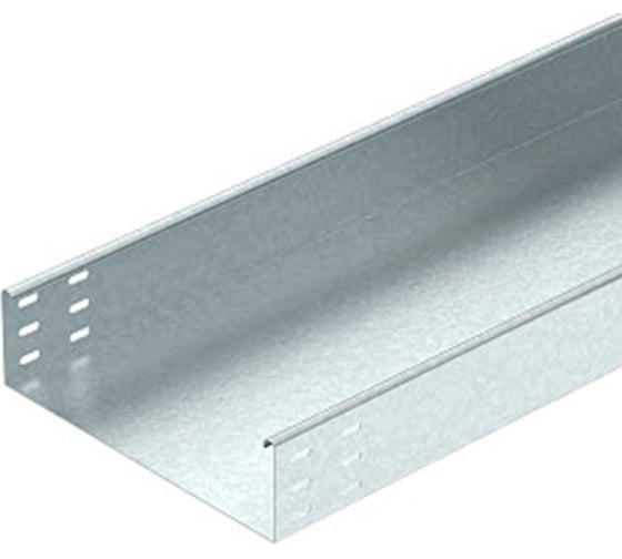 Изображение товара Лоток кабельный неперфорированный OBO Bettermann LKSU 810 FS RU, 85x100x3000 мм, 0,7 мм (аналог 80x100) 6835771