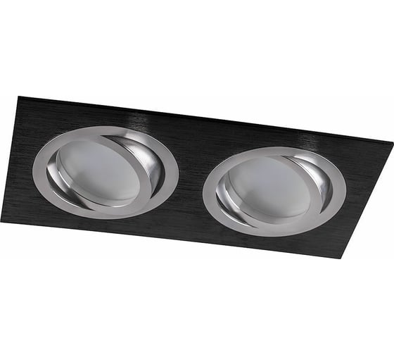 Изображение товара Потолочный встраиваемый светильник FERON MR16 G5.3, черный DL2802 32641