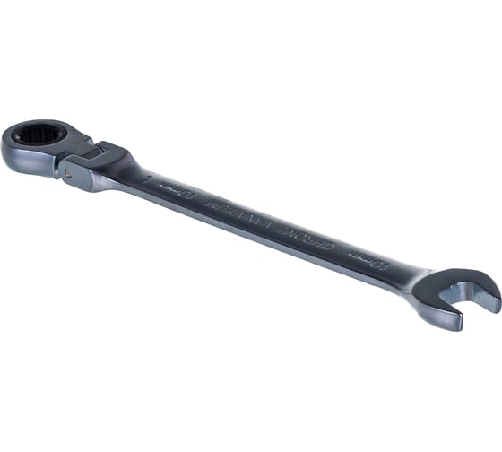 Изображение товара Гаечный ключ КВТ трещоточный с шарниром 10 мм 79193