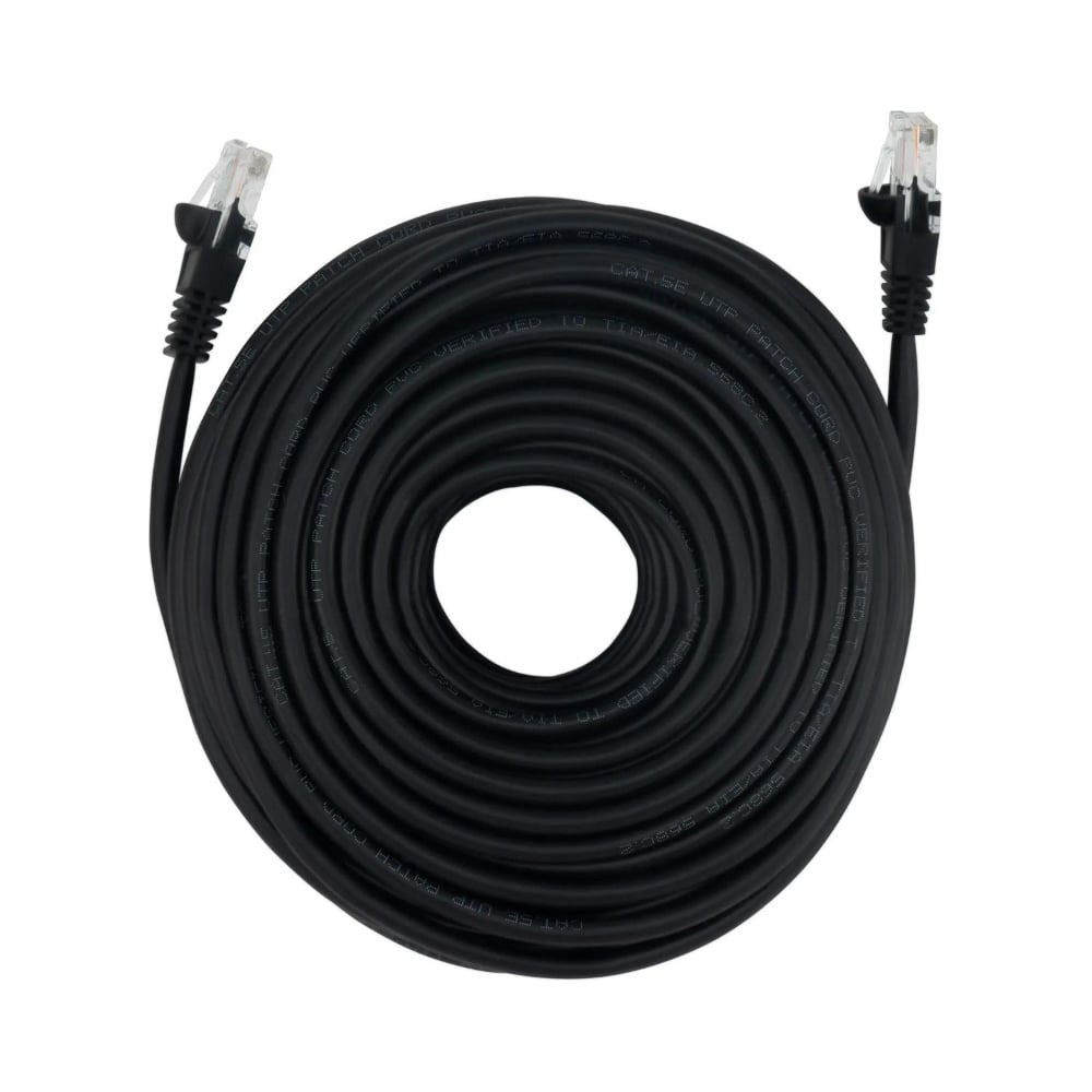 Изображение товара Патч-корд BURO UTP 25 м кат5e RJ-45 черный CCA