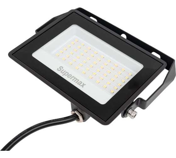 Изображение товара Прожектор светодиодный Supermax 100Вт, 10000 Лм, IP65, 6500К, S_PR_LED_100