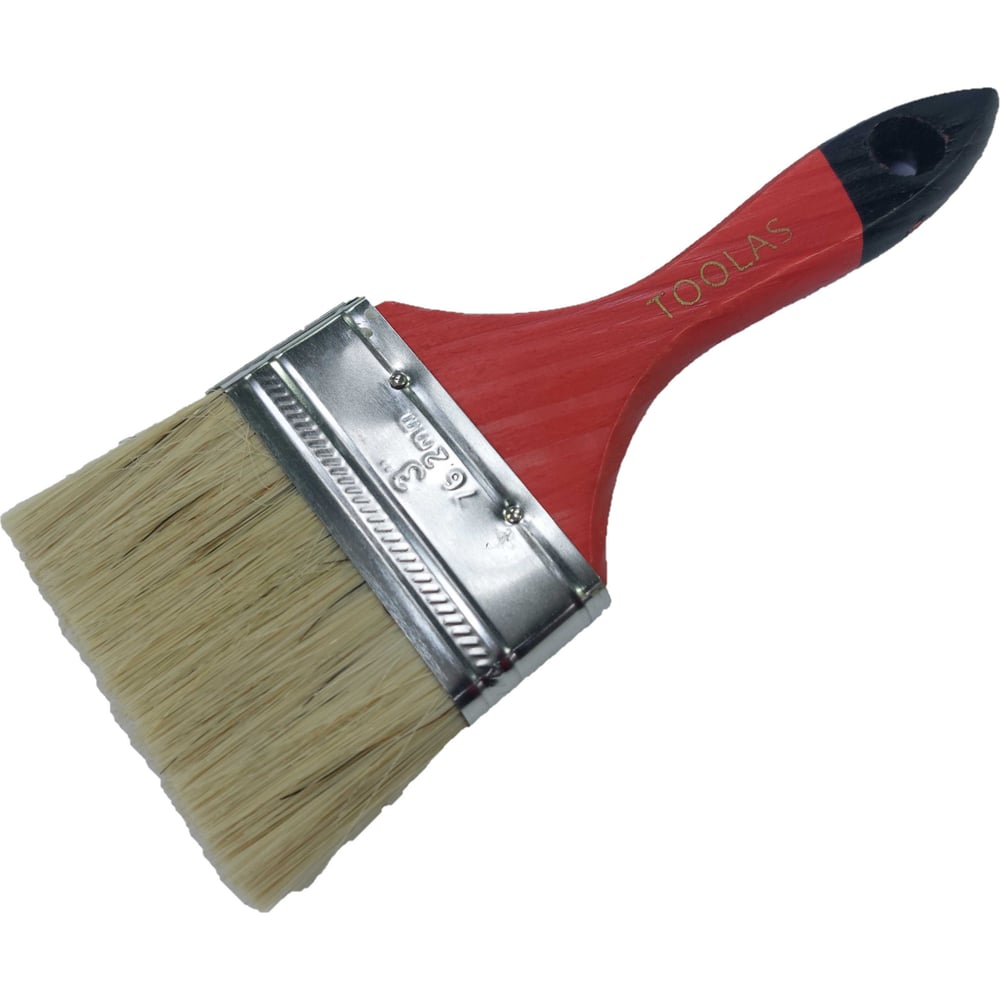 Изображение товара Кисть флейцевая TOOLAS 75мм для акриловых ЛКМ