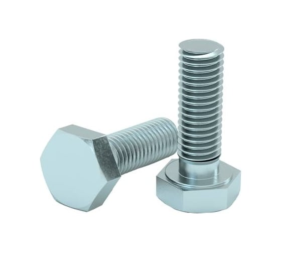 Изображение товара Шестигранный болт Система КМ М8x16 мм DIN 933, упаковка 80 шт. LO0827 BT8-16