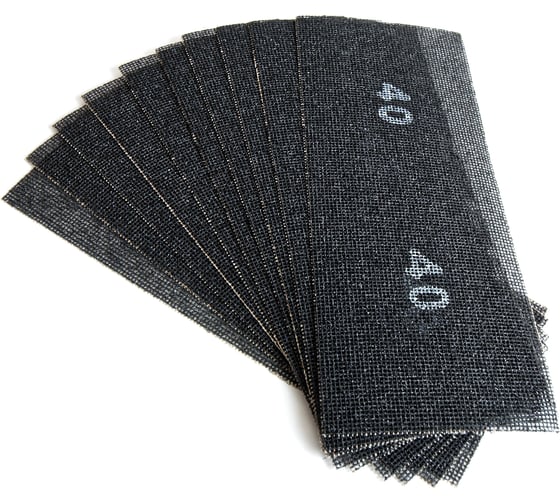 Изображение товара Лист сетчатый 10 шт, 115x280 мм, Р40 Flexione 10001101