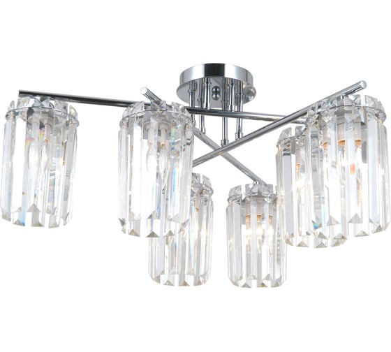 Изображение товара Люстра хрустальная потолочная Citilux AXIS Хром CL313261