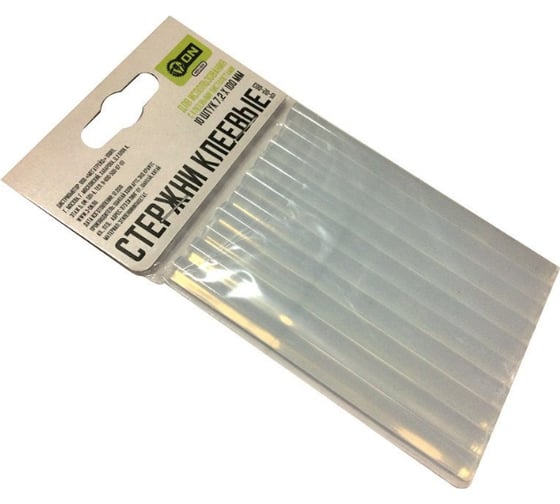 Изображение товара Стержни клеевые (10 шт; 7.2x100 мм) для клеевых пистолетов ON 15-02-003