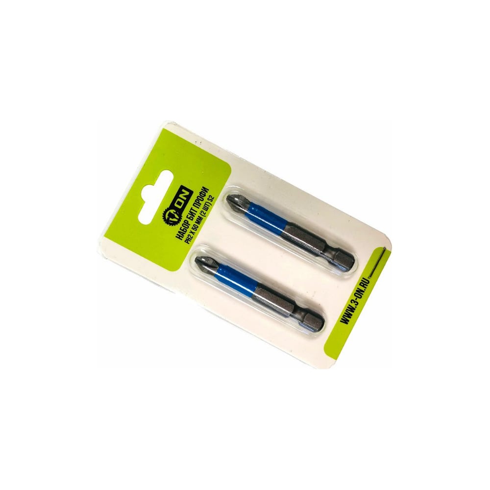 Изображение товара Набор бит ПРОФИ PH2 50 мм ON 15-03-016, 2 шт