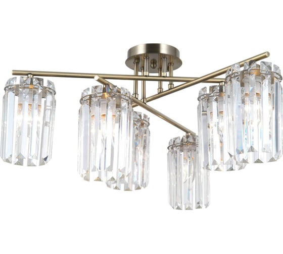 Изображение товара Люстра хрустальная потолочная Citilux AXIS Бронза CL313263