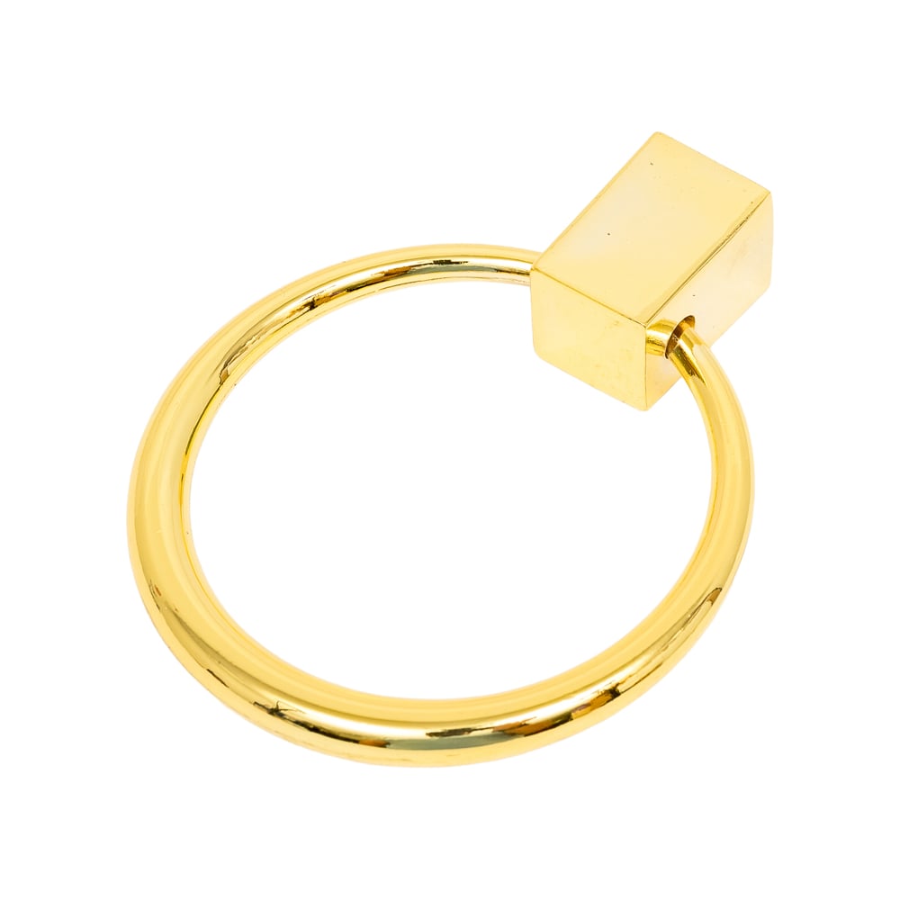 Изображение товара Ручка-подвеска Marlok 1495 PB золото диаметр 62 мм современная накладная отделка