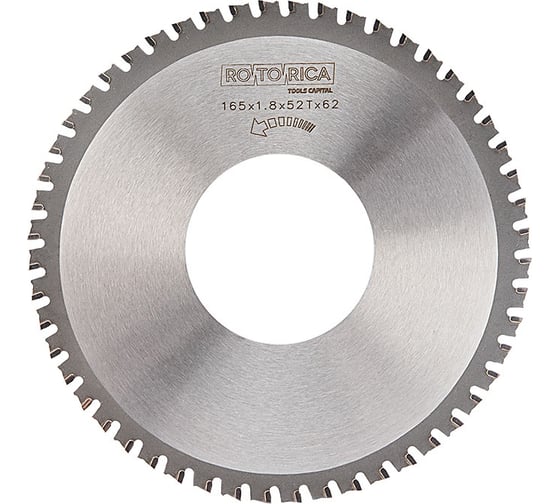 Изображение товара Отрезной диск CERMET 165, посадка 62 мм Rotorica RT.1232165S