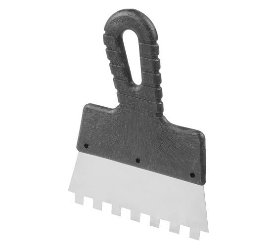 Изображение товара Фасадный зубчатый шпатель STARTUL MASTER нержавеющая сталь, 150 мм, зуб 10x10 мм ST1004-1501