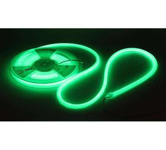 Изображение товара Лента светодиодная термостойкая для бани ЭРА LS28359,612024GIP683 year5m (зеленый) Б0062354