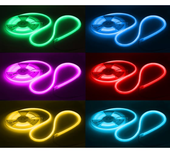 Изображение товара Лента светодиодная термостойкая для бани ЭРА LS30309,612024RGBIP683 year5m (RGB) Б0062310