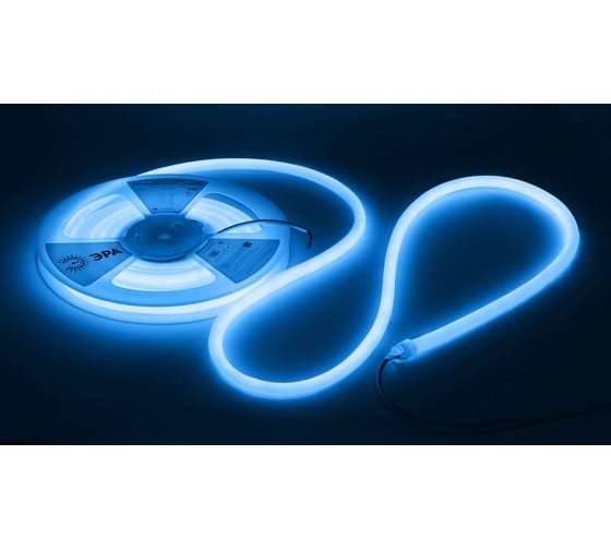 Изображение товара Лента светодиодная термостойкая для бани ЭРА LS28359,612024BIP683 year5m (синий) Б0062350