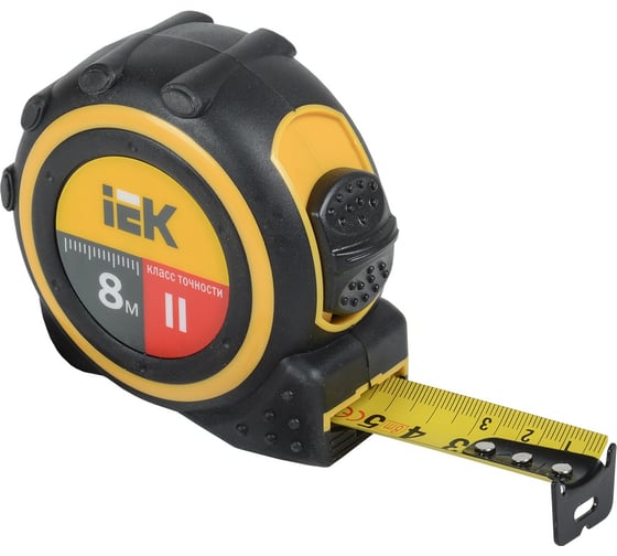Изображение товара Измерительная рулетка IEK UNIVERSAL 8м TIR10-1-008
