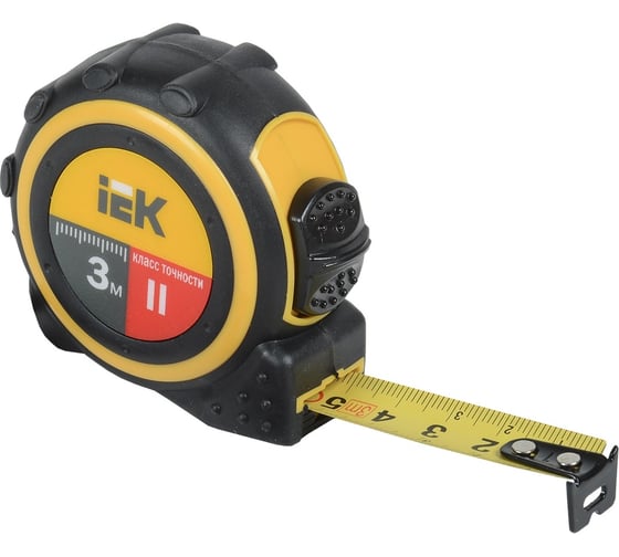 Изображение товара Рулетка IEK UNIVERSAL 3м TIR10-1-003