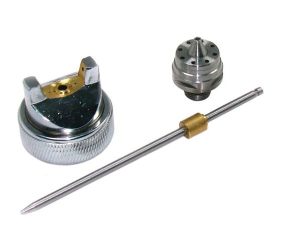 Изображение товара Комплект сменный (игла; дюза 1.7 мм; голова) для краскопульта 827 серии Русский Мастер РМ-14900