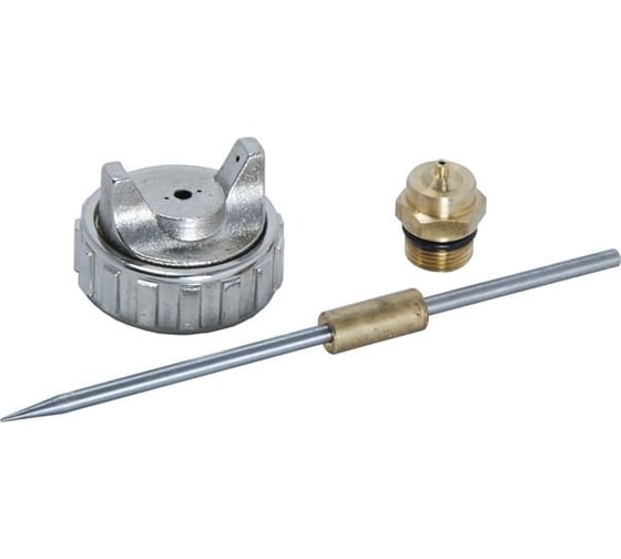 Изображение товара Комплект сменный (игла; дюза 1.3 мм; голова) для краскопульта 990 серии Русский Мастер РМ-84837