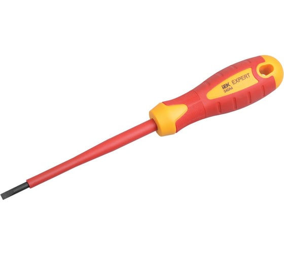 Изображение товара Шлицевая отвертка IEK EXPERT 5,5х1,0х125мм 1000В  TSC-2SL-5125
