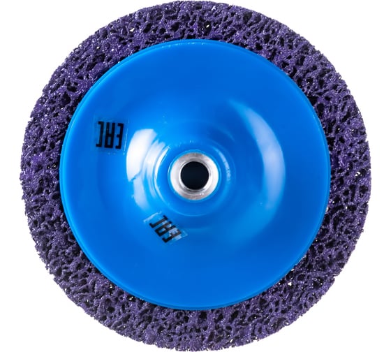 Изображение товара Круг для снятия ржавчины на резьбе фиолетовый (150 мм; M14) Русский Мастер РМ-90504