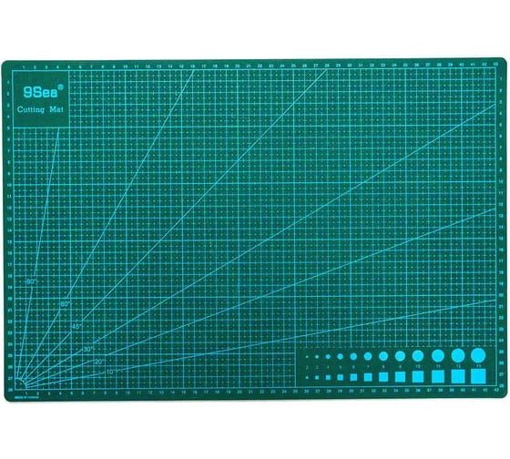 Изображение товара Коврик - подложка для резки Hobby&pro двусторонний, самозатягивающийся, 30х45 см, A3 7712849