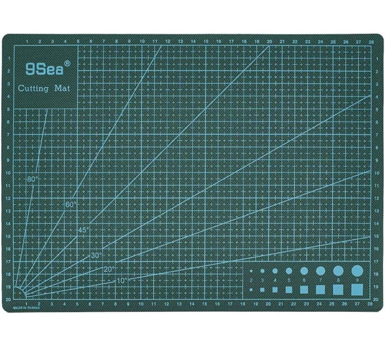Изображение товара Коврик - подложка для резки Hobby&pro двусторонний, самозатягивающийся, 22х30 см, A4 7712848