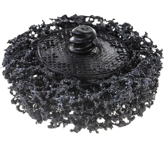 Изображение товара Круг для снятия ржавчины чёрный (50 мм; крепление Roloc) Русский Мастер РМ-70204