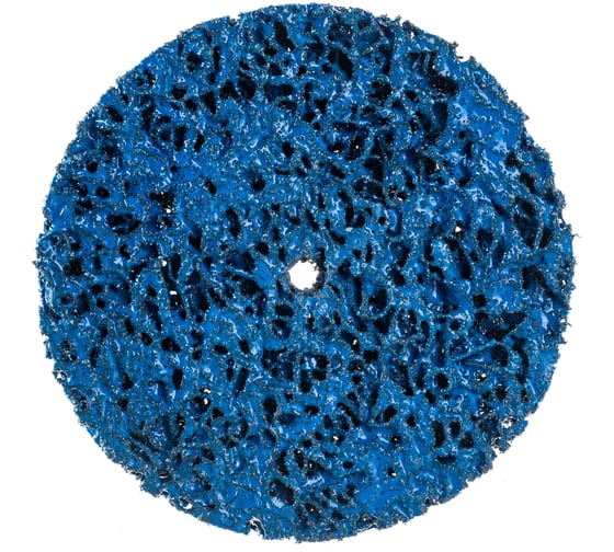 Изображение товара Круг для снятия ржавчины синий 100 мм Русский Мастер РМ-90535
