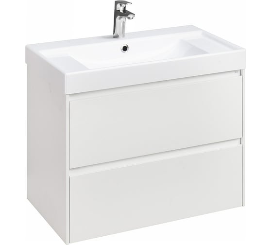 Изображение товара Тумба под раковину Roca Ona 800, белый матовый, 2 ящика (подходит раковина ZRU9307562, 732799C000, 73279A4000, 732700C000/732700B000) 00082556