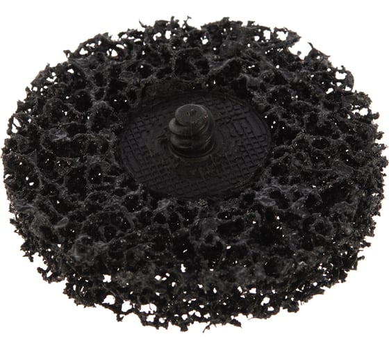 Изображение товара Круг для снятия ржавчины чёрный (75 мм; крепление Roloc) Русский Мастер РМ-70211