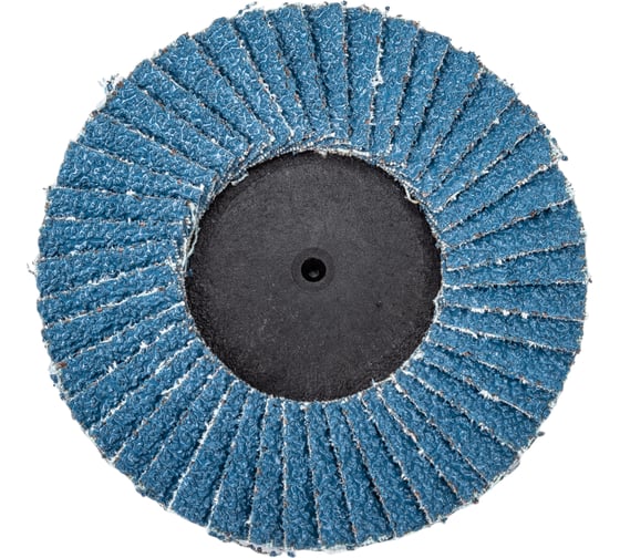 Изображение товара Круг лепестковый торцевой по металлу (75х22 мм; Р40; крепление Roloc) Русский Мастер РМ-70266