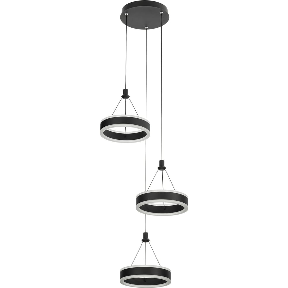 Изображение товара Подвесной светильник Citilux Дуэт LED Чёрный с регулируемой яркостью
