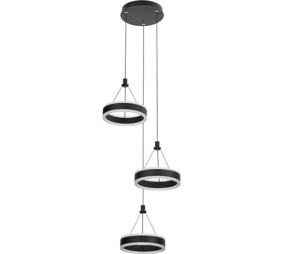 Изображение товара Подвесной светильник Citilux Дуэт LED Чёрный CL719031