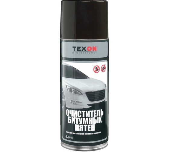 Изображение товара Очиститель битумных пятен и следов насекомых TEXON 520 мл TX181155
