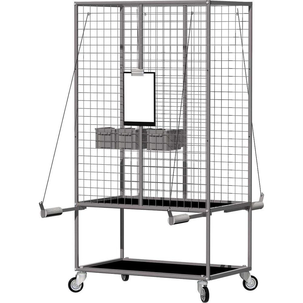 Изображение товара Тележка арматурная FERRUM 590x975x1920h серый металлик